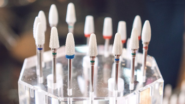 Frézerek, csiszolófejek – Gépi pedikűr